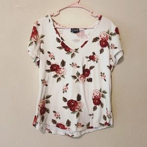 Soft Floral Top
